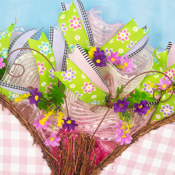 Butterfly Wreath, Spring, everyday, Door Hanger, Grapevine, Floral, Farmhouse, Country, Housewarming, Front Door Wreath 27” W20318A